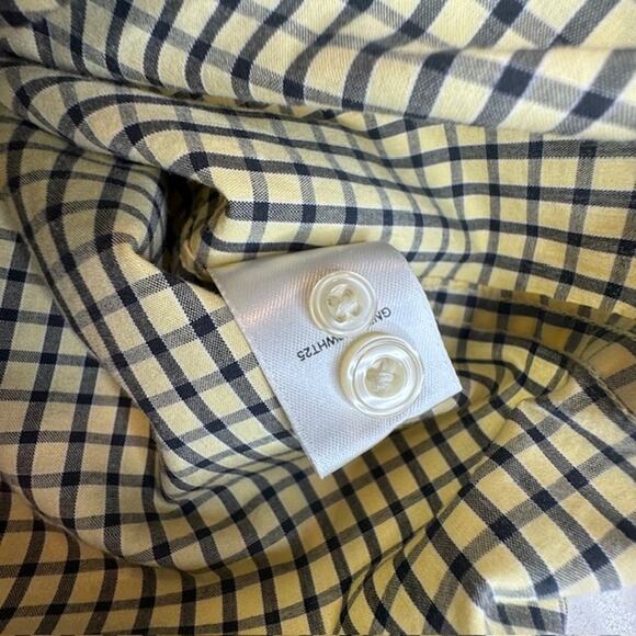 Roundtree & Yorke Mens X-Large Button Down Dress Shirt Long Sleeve - Picture 10 of 12
